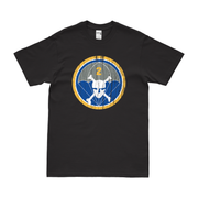 2-504 Airborne Infantry Regiment Logo T-Shirt Tactically Acquired Black Distressed Small
