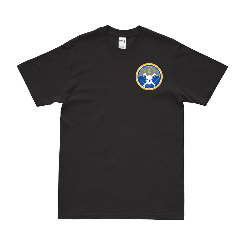 2-504 Infantry Regiment Left Chest Logo T-Shirt