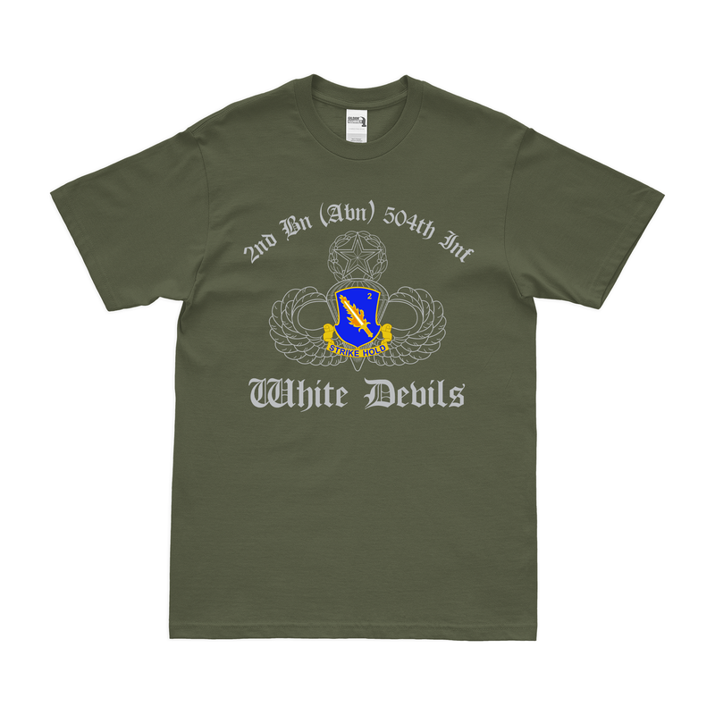 2-504 Infantry Regiment Airborne Jump Wings T-Shirt