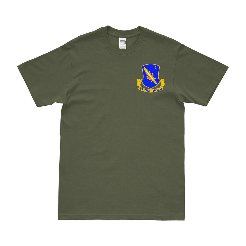 2-504 Infantry "White Devils" Left Chest Logo T-Shirt