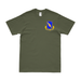 2-504 Infantry "White Devils" Left Chest Logo T-Shirt Tactically Acquired Military Green Small 