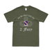 2-508 PIR '2 Fury' Airborne Wings T-Shirt Tactically Acquired Military Green Clean Small