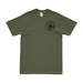 2-508 Parachute Infantry "2 Fury" Left Chest Butt Devil T-Shirt Tactically Acquired Military Green Small 