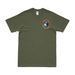 2/6 Marines Logo Emblem Left Chest T-Shirt Tactically Acquired Military Green Small 
