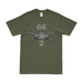 2-66 Armor Regiment Branch Emblem T-Shirt Tactically Acquired Military Green Clean Small