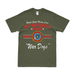 2/7 Marines Since 1940 Unit Legacy T-Shirt Tactically Acquired Military Green Distressed Small