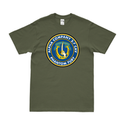 A. Company 2-7 CAV Phantom Fury Emblem T-Shirt Tactically Acquired Military Green Clean Small