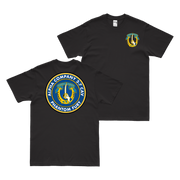 Alpha Co. 2-7 Cavalry Phantom Fury OIF Emblem T-Shirt Tactically Acquired Black Small 