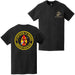 Double-Sided 2/8 Marines Unit Logo EGA T-Shirt Tactically Acquired   