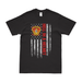 2/9 Marines 'Hell in a Helmet' American Flag T-Shirt Tactically Acquired Black Small 