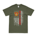 2/9 Marines 'Hell in a Helmet' American Flag T-Shirt Tactically Acquired Military Green Small 