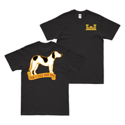 Double-Sided 203rd Engineer Battalion T-Shirt Tactically Acquired Black Small 