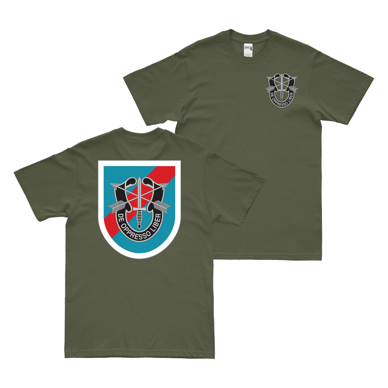 Double-Sided 20th Special Forces Group (20th SFG) Flash T-Shirt