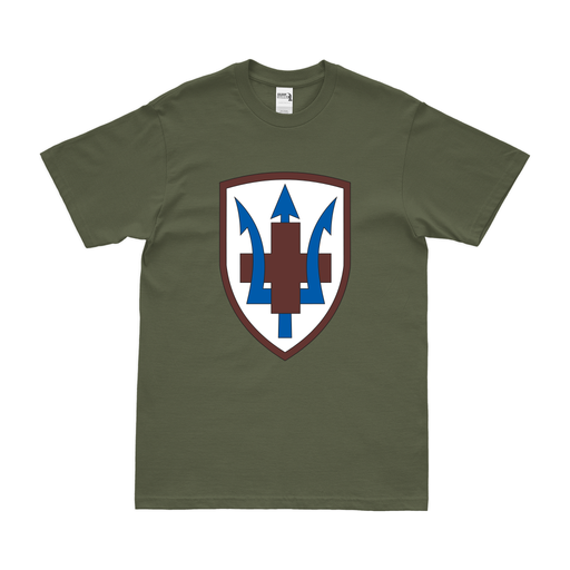 U.S. Army 213th Medical Brigade Logo T-Shirt Tactically Acquired   