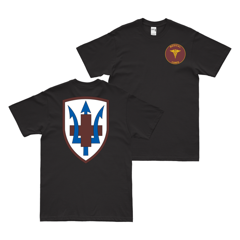 Double-Sided 213th Medical Brigade Logo T-Shirt