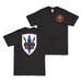 Double-Sided 213th Medical Brigade Logo T-Shirt Tactically Acquired Black Small 