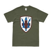 U.S. Army 213th Medical Brigade Logo T-Shirt Tactically Acquired   
