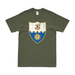 U.S. Army 22nd Infantry Regiment Unit Logo Emblem T-Shirt Tactically Acquired Military Green Distressed Small