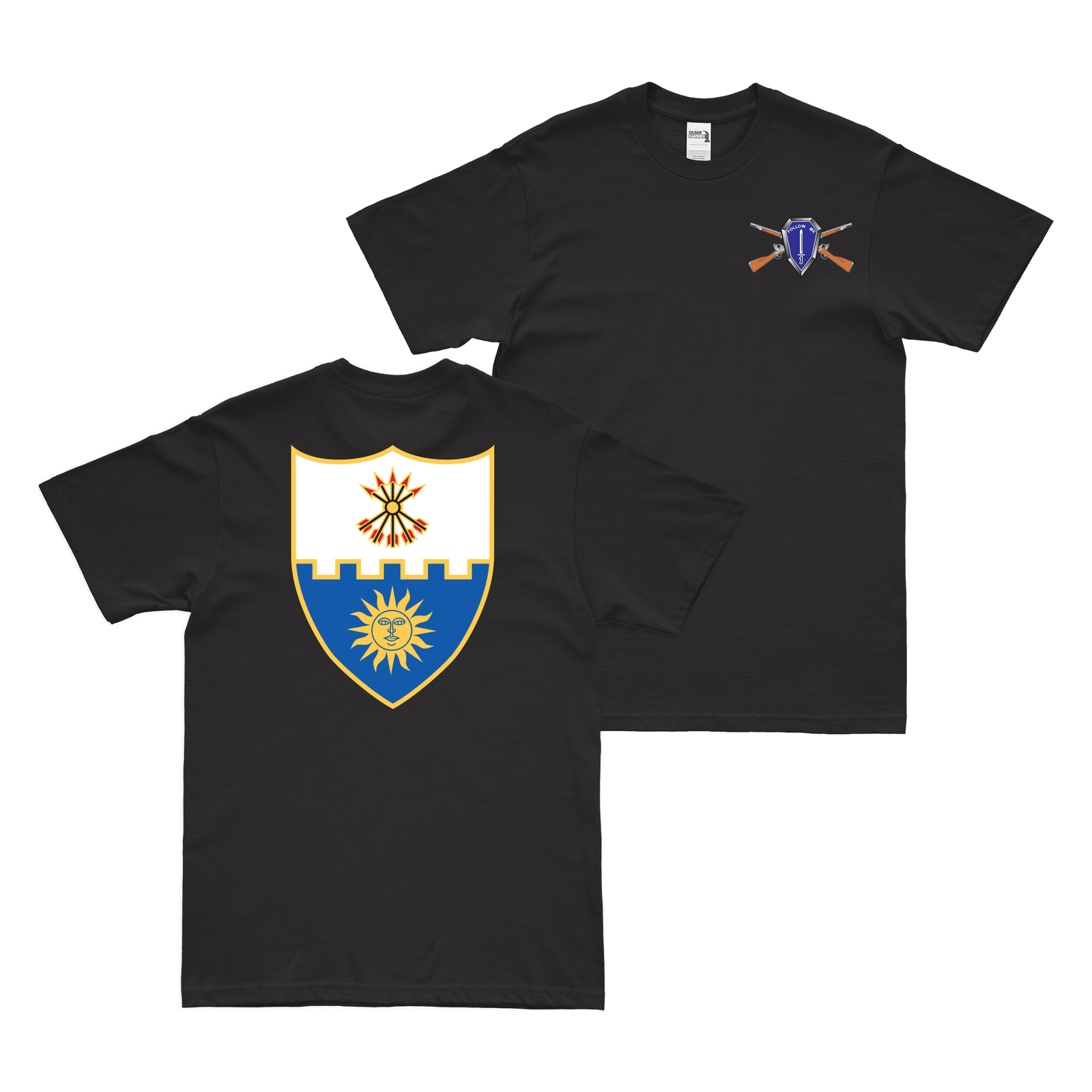 Double-Sided 22nd Infantry Regiment T-Shirt Tactically Acquired   
