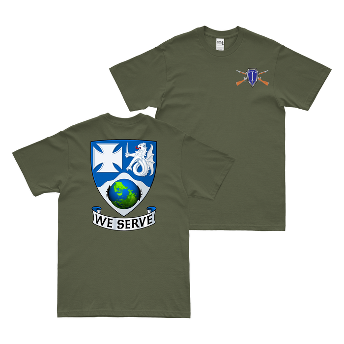 Double-Sided 23rd Infantry Regiment T-Shirt Tactically Acquired   