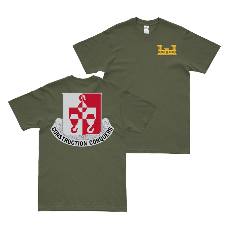 Double-Sided 244th Engineer Battalion T-Shirt