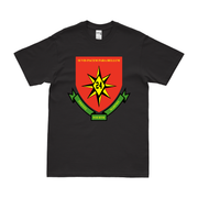 24th Marine Regiment Logo Emblem T-Shirt Tactically Acquired Black Clean Small