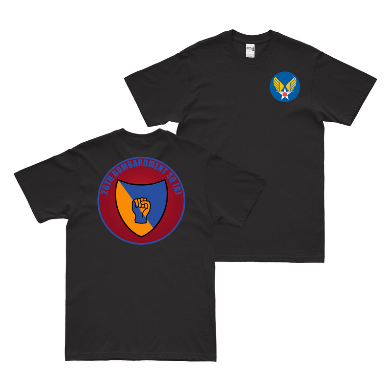 Double-Sided 26th Bombardment Squadron WW2 AAF T-Shirt