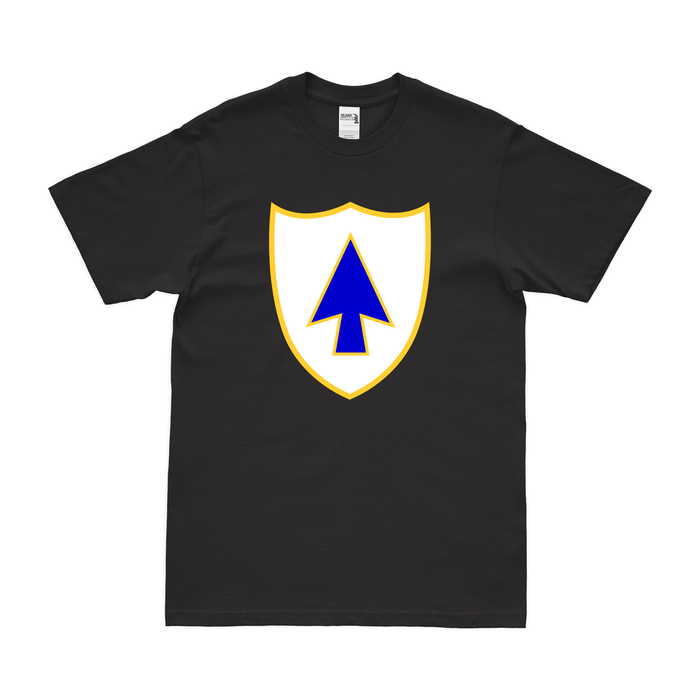 U.S. Army 26th Infantry Regiment Unit Logo Emblem T-Shirt Tactically Acquired Black Clean Small