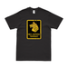 27th Infantry Regiment "Wolfhounds" Logo Emblem T-Shirt Tactically Acquired Black Distressed Small