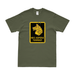 27th Infantry Regiment "Wolfhounds" Logo Emblem T-Shirt Tactically Acquired Military Green Distressed Small