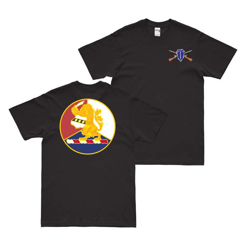 Double-Sided 28th Infantry Division DUI T-Shirt