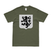 U.S. Army 28th Infantry Regiment Unit Logo Emblem T-Shirt Tactically Acquired Military Green Clean Small