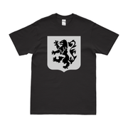 U.S. Army 28th Infantry Regiment Unit Logo Emblem T-Shirt Tactically Acquired Black Clean Small