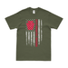 U.S. Army 28th Infantry Division American Flag T-Shirt Tactically Acquired Small Military Green 