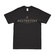 2d LAR 'Destroyers' Legacy Tribute USMC T-Shirt Tactically Acquired Black Small 