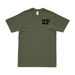 2-508 Parachute Infantry "2 Fury" Left Chest T-Shirt Tactically Acquired Military Green Small 