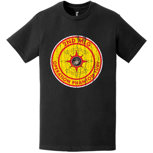 Distressed 2nd MLG Operation Phantom Fury T-Shirt