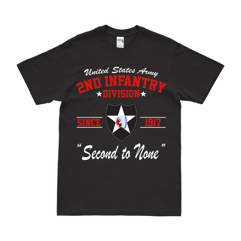 2nd Infantry Division Since 1917 Unit Legacy T-Shirt
