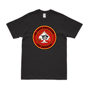2nd Tank Battalion OIF Veteran USMC T-Shirt Tactically Acquired Black Clean Small