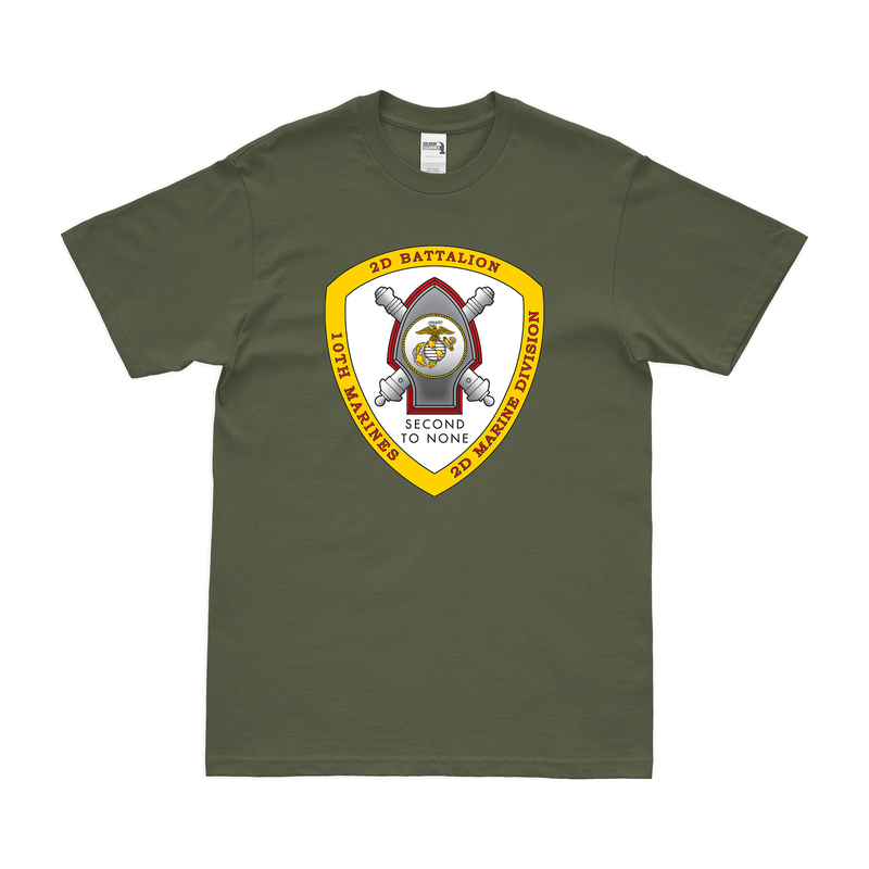 2nd Bn 10th Marines (2/10 Marines) Logo T-Shirt