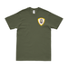 2/10 Marines Logo Left Chest Emblem T-Shirt Tactically Acquired Military Green Small 