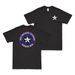 Double-Sided 2nd Infantry Division Korean War Legacy T-Shirt Tactically Acquired Black Small 