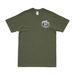 U.S. Army 2nd Infantry Division Left Chest DUI Emblem T-Shirt Tactically Acquired Military Green Small 