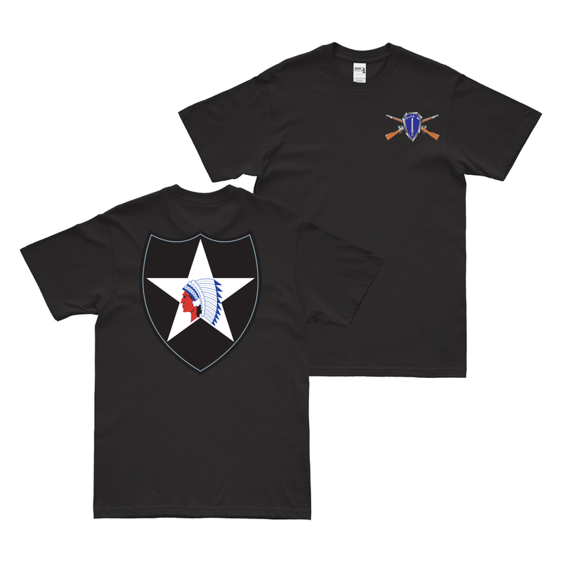 Double-Sided 2nd Infantry Division SSI T-Shirt
