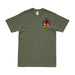 2nd LAR Bn Logo Left Chest Emblem T-Shirt Tactically Acquired Small Military Green 