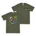 Double-Sided 2nd Ranger Battalion Snake Eaters T-Shirt Tactically Acquired Military Green Small 
