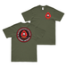 Double-Sided 2nd Recon Bn Combat Veteran T-Shirt Tactically Acquired Military Green Small 
