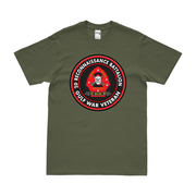 2nd Recon Bn Gulf War Veteran T-Shirt Tactically Acquired Military Green Clean Small
