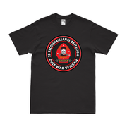 2nd Recon Bn Gulf War Veteran T-Shirt Tactically Acquired Black Clean Small