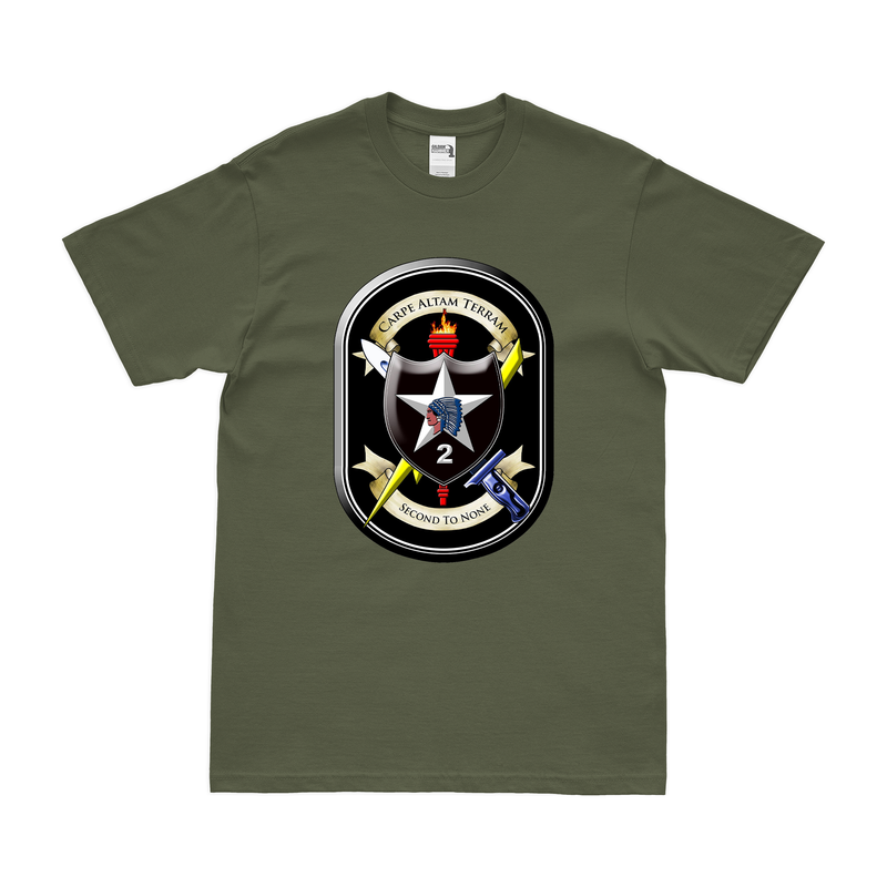 2nd SBCT 2d ID "Lancer Brigade" Emblem T-Shirt